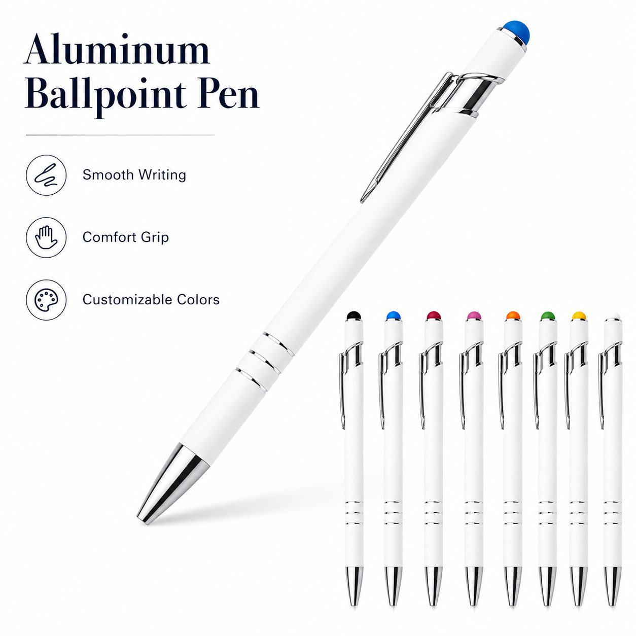 aluminum stylus ballpoint pen polus 6 aluminum stylus ballpoint pen polus 6
