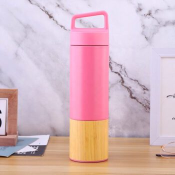 bamboo stainless steel bottles solarix 6874 1
