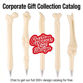 bone shaped novelty pen senar 22205
