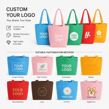 bulk plain unprinted tote for diy printing 1
