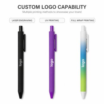 candy color plastic ballpoint pen licter 1