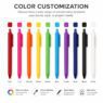 candy color plastic ballpoint pen licter 2