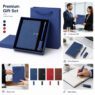 corporate gift set with notebook pen usb drive 2