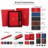 corporate gift set with notebook pen usb drive 3