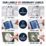 custom hair and scalp oil bottle labels for nourishing 3