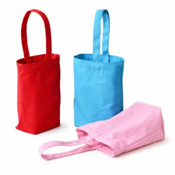 custom logo canvas cotton bucket bag hyssop 1