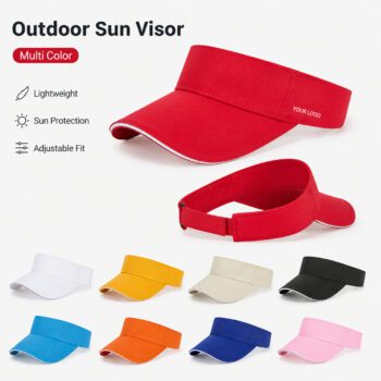 custom logo outdoor sun visor hat orban