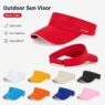 custom logo outdoor sun visor hat orban