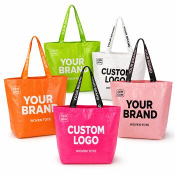 custom logo pp woven tote bag blaster