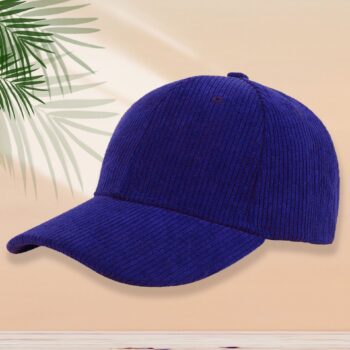 custom logo vintage corduroy baseball cap for corporate swag 1