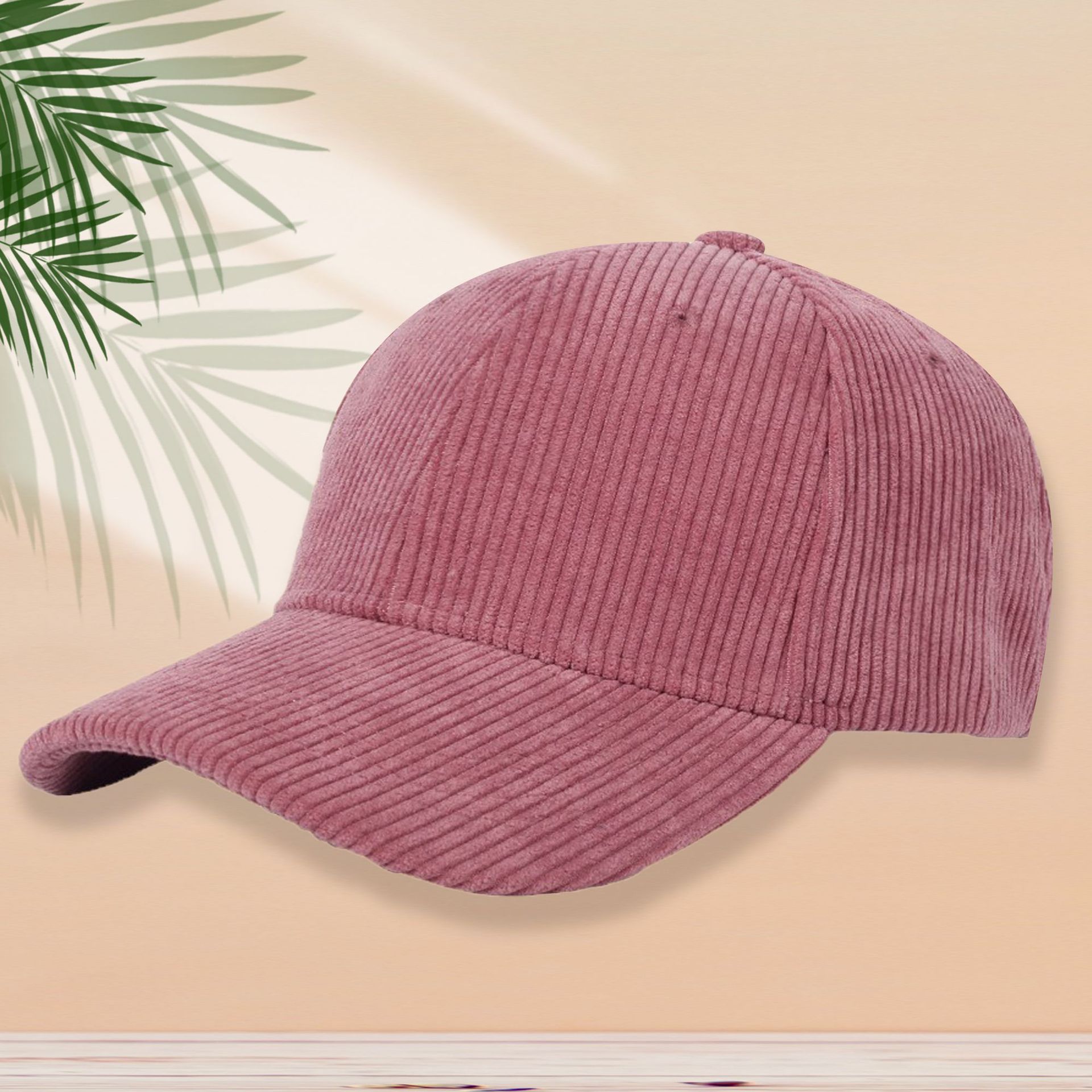 custom logo vintage corduroy baseball cap for corporate swag 10