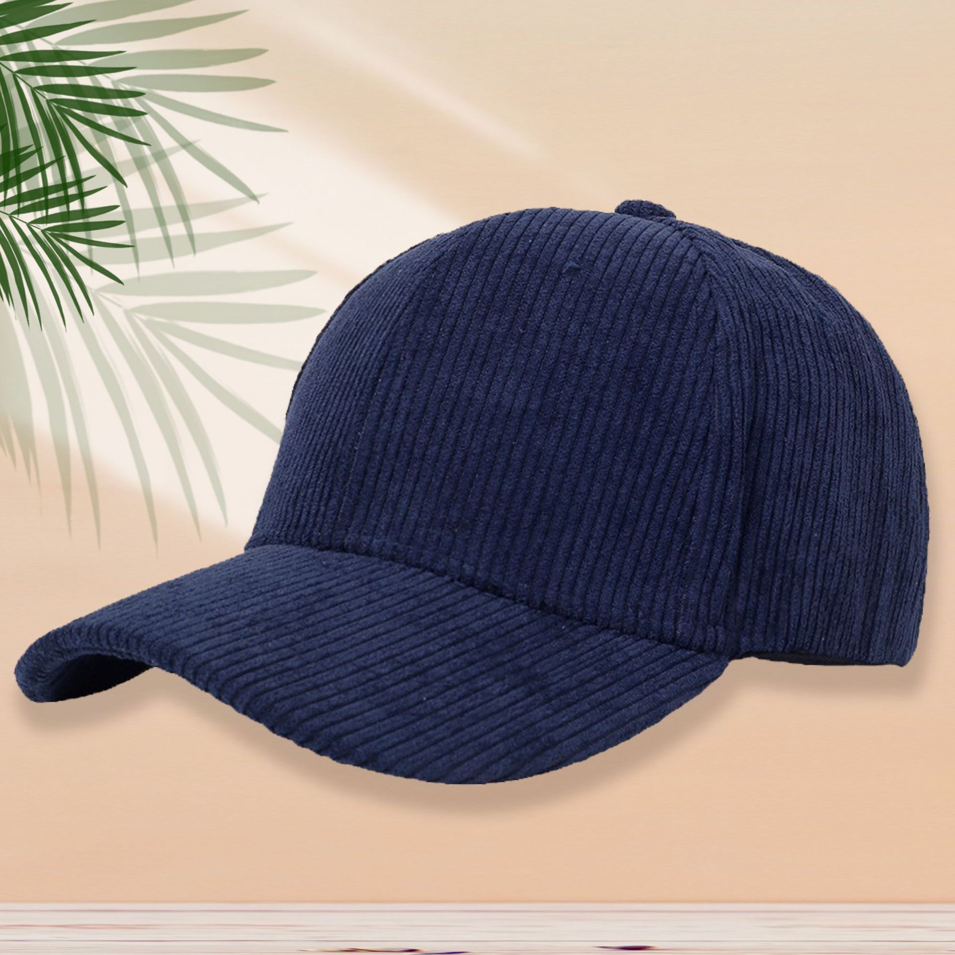 custom logo vintage corduroy baseball cap for corporate swag 2