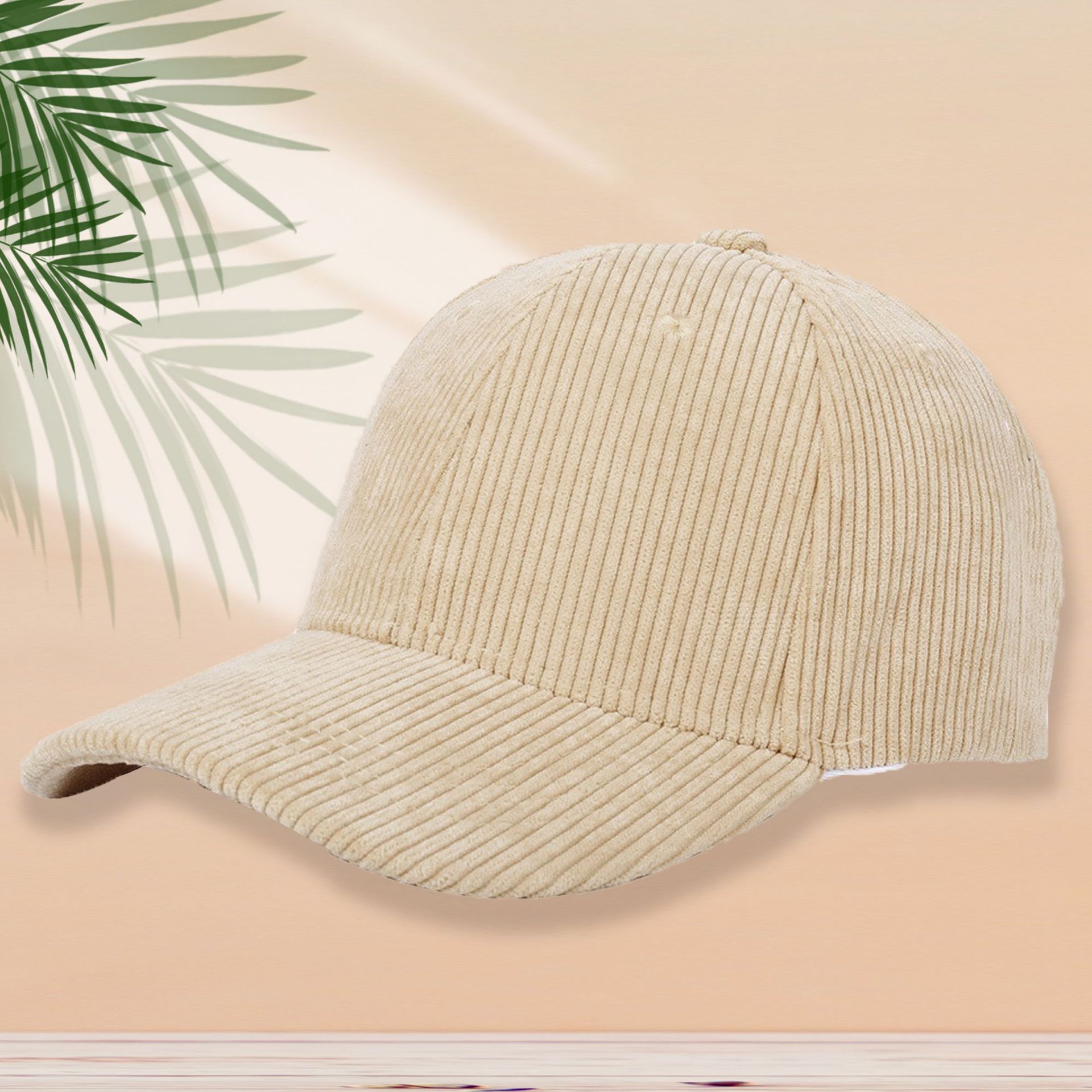 custom logo vintage corduroy baseball cap for corporate swag 8