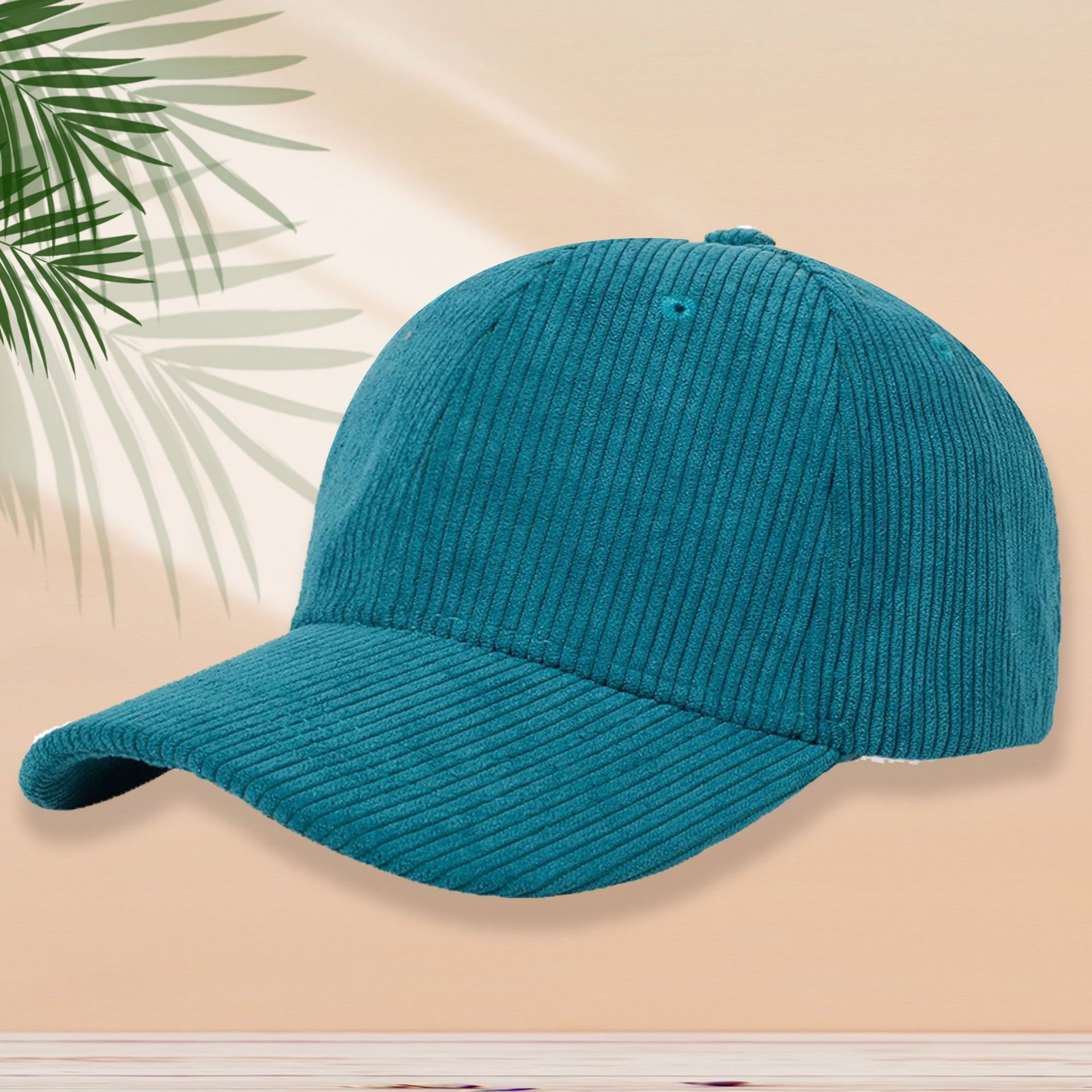 custom logo vintage corduroy baseball cap for corporate swag 9