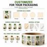custom oil resistant self adhesive roll stickers 3
