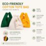 custom reusable canvas tote bag helakal 3