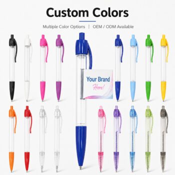 customize plastic banner ballpoint pen tinkin 1