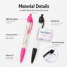customize plastic banner ballpoint pen tinkin 2