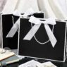 customized paper bag with bow and ribbon taurel 4