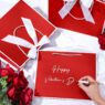 customized paper bag with bow ribbon cynthia 2