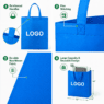 d cut style reusable non woven bags falyan