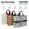 designer laminated non woven tote bag chenry