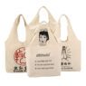 eco friendly natural cotton canvas tote bag for corporate swag