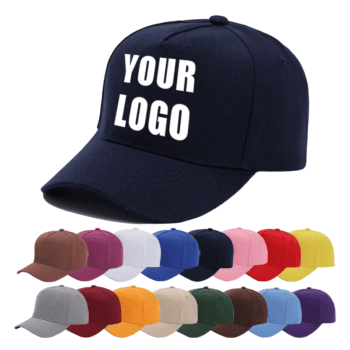 five panel polyester cotton baseball cap