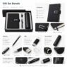 gift set notebook pen thermos bottle usb flash drive sheley 1