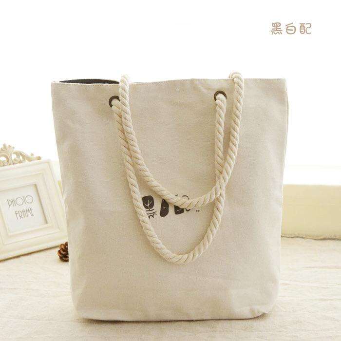 heavy canvas custom beach tote bag with rope handles heavy canvas custom beach tote bag with rope handles