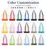 heavy duty color block canvas cotton tote bag turkal 2