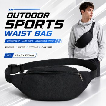 hip hop sports cycling oxford waist bag flaser