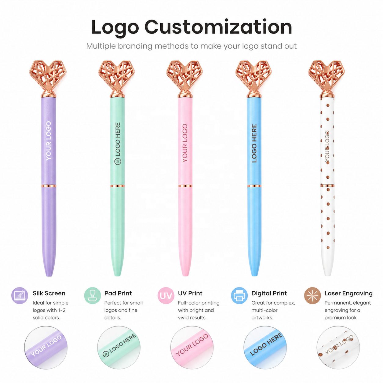hollow heart shape ballpoint pen maron hollow heart shape ballpoint pen maron