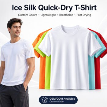 ice silk quick dry t shirt for marathon team event hawk