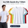 ice silk quick dry t shirt for marathon team event hawk