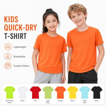kids quick dry lightweight t shirt stiles