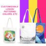 korean style cotton canvas tote bag kauly 1171 1
