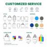 laminated water resistant non woven bag kaiso 5