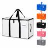 large capacity laminated pp woven tote bag varien 1