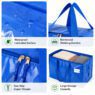large capacity laminated pp woven tote bag varien 2