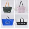 large capacity waterproof pp woven tote bag jazzin 2