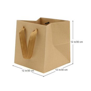 luxury hand held gift paper bag taurel 1