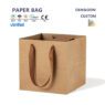 luxury hand held gift paper bag taurel