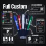 metal ballpoint with led light turbom 22432 3