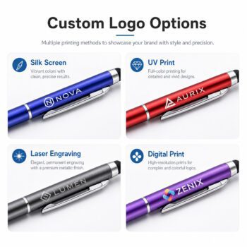 metal twist stylus ballpoint pen icarus 1