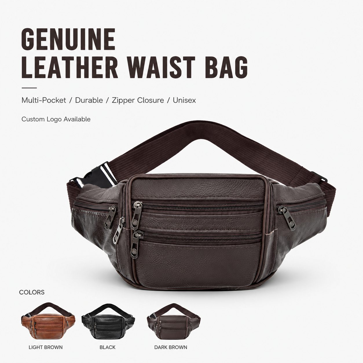 multi pocket durable sport crossbody belt bag zunder multi pocket durable sport crossbody belt bag zunder