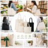 multi size eco friendly canvas tote bag bag 2