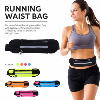 oxford running waist belt bag kaply
