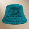 plush lamb fleece bucket hat for holiday gifts 11