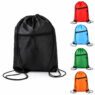 polyester drawstring backpack bags with zipper hera 1